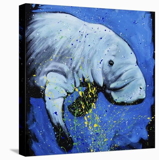 Manatee-null-Stretched Canvas