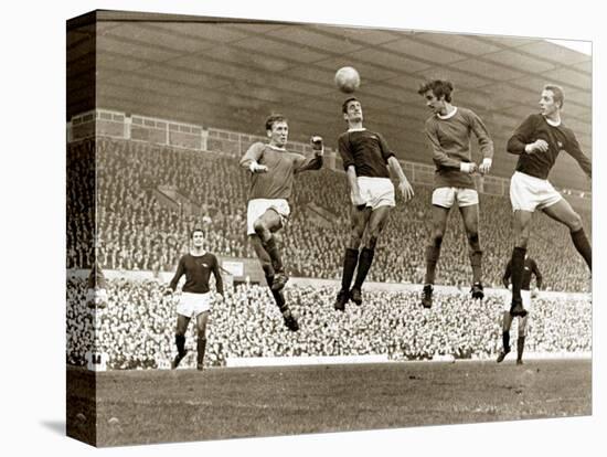 Manchester United vs. Arsenal, Football Match at Old Trafford, October 1967-null-Premier Image Canvas