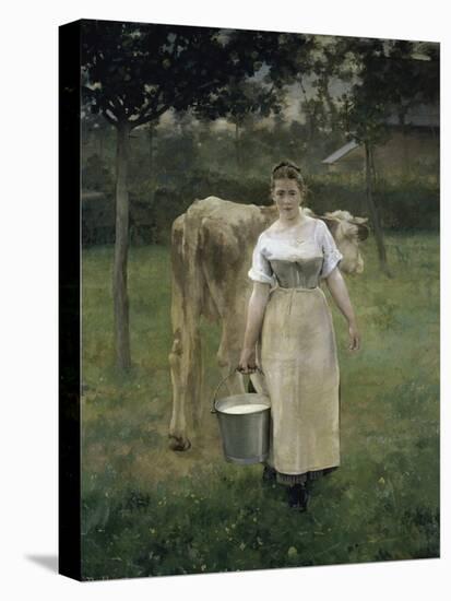 Manda Lametrie, the Farmer's Wife-Alfred Roll-Premier Image Canvas
