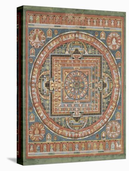 Mandala de Vairocana, sous son aspect Sarvavid-null-Premier Image Canvas