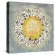 Mandala Delight IV Yellow Grey-Danhui Nai-Stretched Canvas