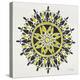 Mandala in Yellow and Black-Cat Coquillette-Premier Image Canvas