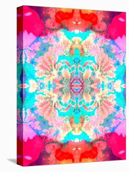 Mandala Ornament of Flowers, Composing-Alaya Gadeh-Premier Image Canvas