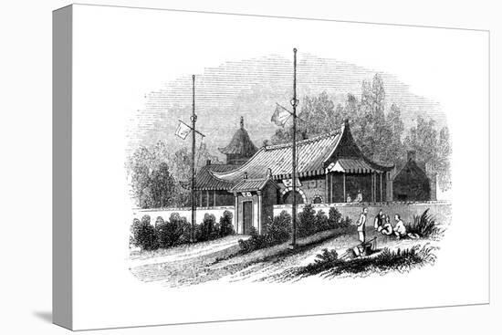 Mandarin's House, China, 1847-Armstrong-Premier Image Canvas