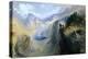 Manfred on the Jungfrau, 1837 (W/C on Paper)-John Martin-Premier Image Canvas