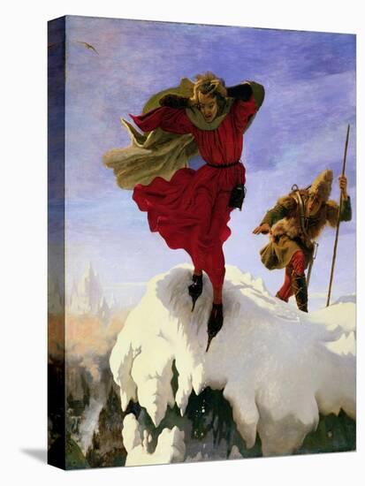 Manfred on the Jungfrau, 1840-61-Ford Madox Brown-Premier Image Canvas