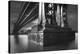 Manhatan Bridge Column Bw Flat-Moises Levy-Premier Image Canvas