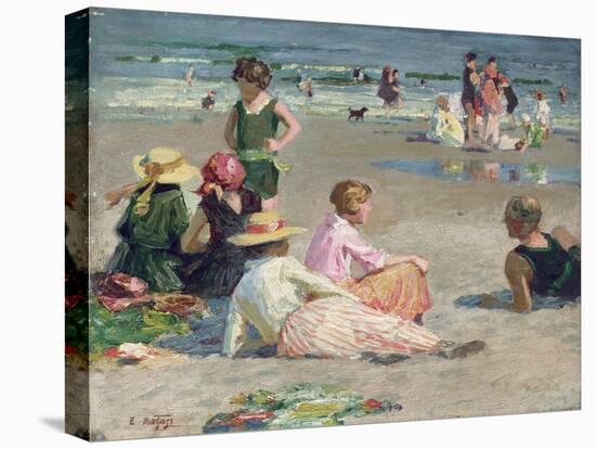 Manhattan Beach-Edward Henry Potthast-Premier Image Canvas