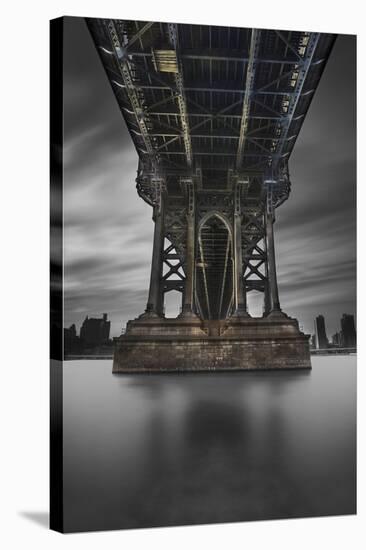 Manhattan Bridge 2 pop-Moises Levy-Stretched Canvas