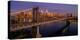 Manhattan Bridge at dawn, New York City, New York State, USA-null-Premier Image Canvas