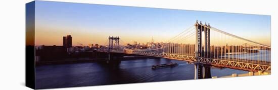 Manhattan Bridge, New York City, New York State, USA-null-Premier Image Canvas