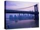 Manhattan Bridge, NYC-Barry Winiker-Premier Image Canvas