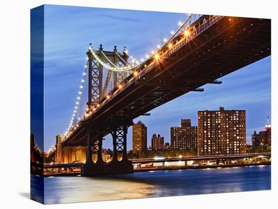 Manhattan Bridge-Rudy Sulgan-Premier Image Canvas