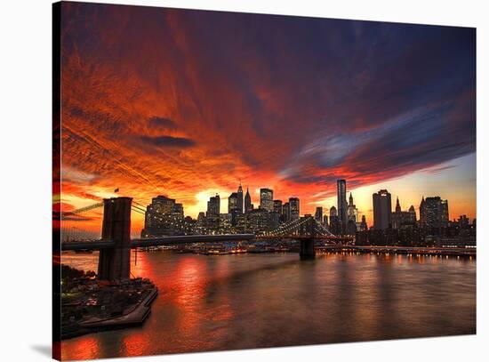 Manhattan Glow-Dale MacMillan-Stretched Canvas