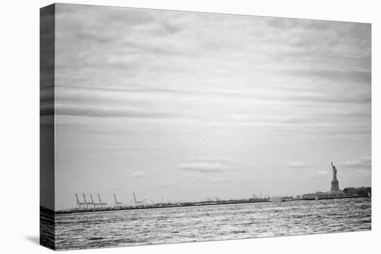 Manhattan Harbor NYC-null-Stretched Canvas