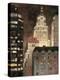 Manhattan Illuminated-Paulo Romero-Stretched Canvas