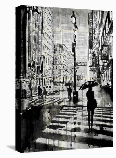 Manhattan Moment-Loui Jover-Stretched Canvas