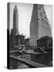 Manhattan's East River Downtown Skyport with Grumman and Fairchild Amphibious Planes-Margaret Bourke-White-Premier Image Canvas