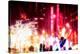 Manhattan Shine - Christmas Lights-Philippe Hugonnard-Stretched Canvas