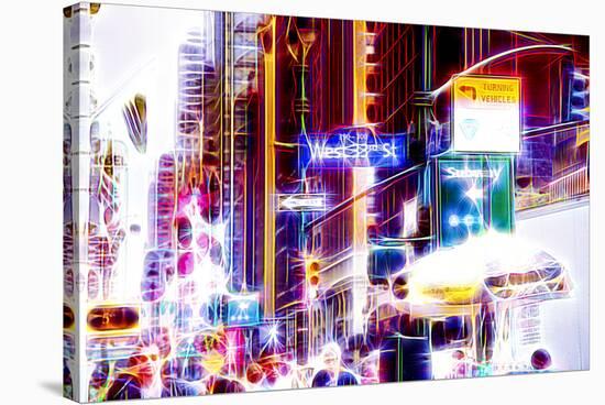 Manhattan Shine - West 33rd Street-Philippe Hugonnard-Stretched Canvas