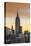 Manhattan, View of the Empire State Building and Midtown Manhattan across the Hudson River-Gavin Hellier-Premier Image Canvas