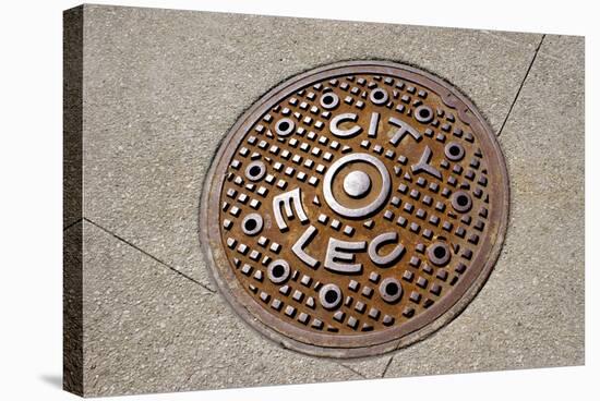 Manhole Cover In Chicago-Mark Williamson-Premier Image Canvas