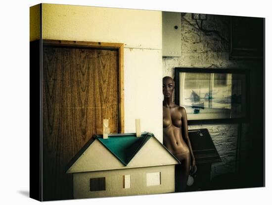 Mannequin at Home-Clive Nolan-Premier Image Canvas