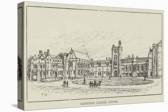 Mansfield College, Oxford-Frank Watkins-Premier Image Canvas