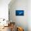 Manta Ray with Remora (Manta Birostris)-Reinhard Dirscherl-Premier Image Canvas displayed on a wall