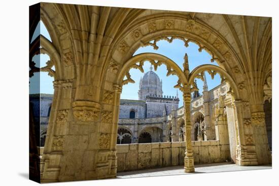 Manueline Ornamentation in the Cloisters of Mosteiro Dos Jeronimos (Monastery of the Hieronymites)-G&M Therin-Weise-Premier Image Canvas