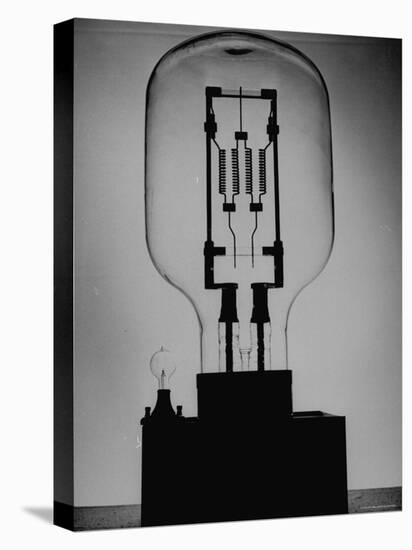 Manufacturing G. E. Giant Electric Bulb-Al Fenn-Premier Image Canvas