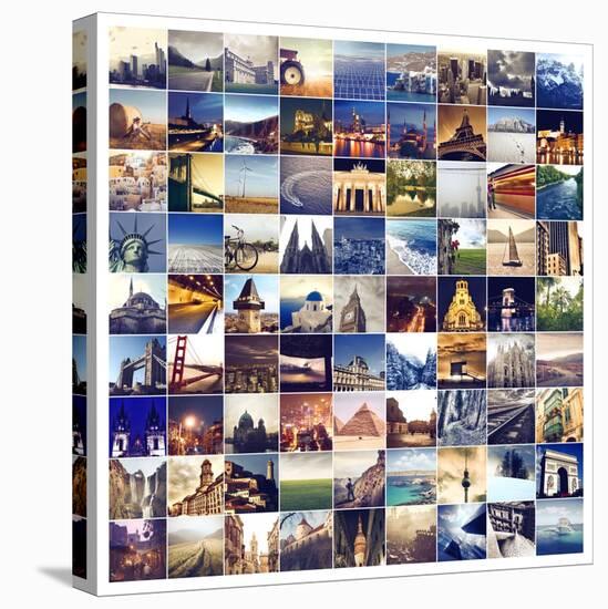 Many Photos of Many Places around the World-olly2-Stretched Canvas