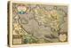 Map of a Mediterranean Island-Abraham Ortelius-Stretched Canvas