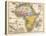 Map of Africa, c.1839-Samuel Augustus Mitchell-Stretched Canvas