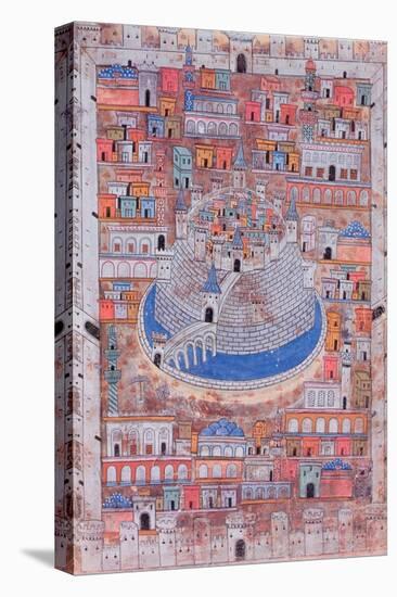 Map of Aleppo, C.1600-null-Premier Image Canvas