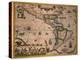 Map of America-Gerardus Mercator-Premier Image Canvas