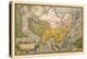 Map of Asia-Abraham Ortelius-Stretched Canvas