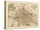 Map of Berlin, Printed by C.L. Keller, Berlin, 1890-Jul. Straube-Premier Image Canvas