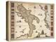 Map of Calabria Region-Joan Blaeu-Premier Image Canvas