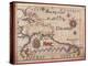 Map of Caribbean, Antilles and Northern South America-Diego Homen-Premier Image Canvas