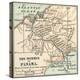 Map of Central Panama (C. 1900)-Encyclopaedia Britannica-Stretched Canvas