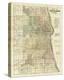 Map of Chicago, c.1857-Rufus Blanchard-Stretched Canvas