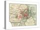 Map of Copenhagen (C. 1900), Maps-Encyclopaedia Britannica-Premier Image Canvas