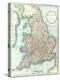 Map of England and Wales, 1852, from R.H. Laurie's Atlas-null-Premier Image Canvas