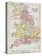Map of England before the Norman Conquest-null-Premier Image Canvas