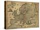 Map of Europe, 1700-Science Source-Premier Image Canvas