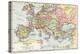 Map of Europe in 1360, from 'Historical Atlas'-null-Premier Image Canvas