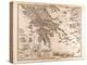 Map of Greece, 1873-null-Premier Image Canvas