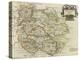 Map of Herfordshire-Robert Morden-Premier Image Canvas