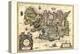 Map Of Iceland-Willem Janszoon Blaeu-Stretched Canvas